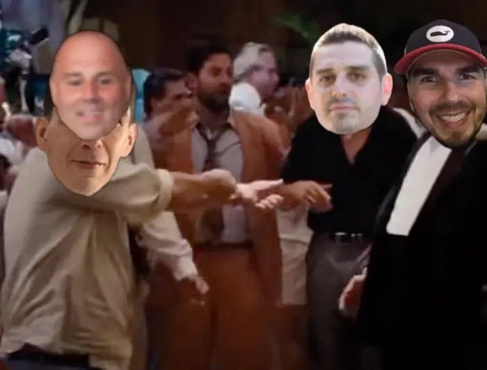 Leo Wolf of Wall Street Dance meme | image tagged in memes | made with Piñata Farms meme generator