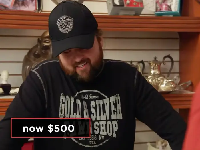 Pawn Stars - Chumlee and Corey Bet on the Price of a Knife meme | image tagged in memes | made with Piñata Farms meme generator