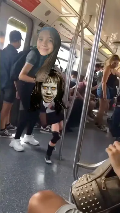 Dummy dancing to Britney Spears in front of nun meme | image tagged in memes | made with Piñata Farms meme generator