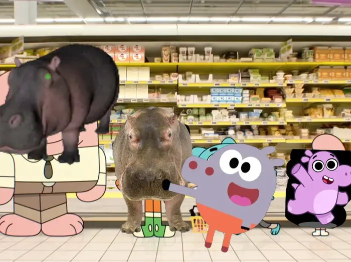 Gumball's mom shouts on the children in the mall meme | image tagged in memes | made with Piñata Farms meme generator