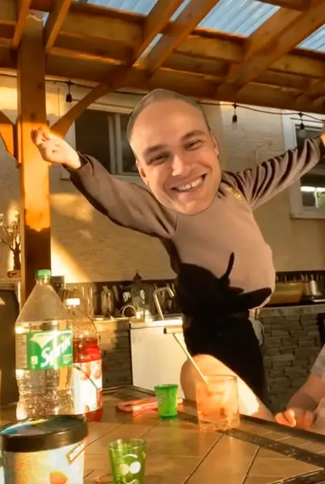 dad is dancing at home meme | #dff #wideworldoflukas | image tagged in memes: dff, wideworldoflukas | made with Piñata Farms meme generator