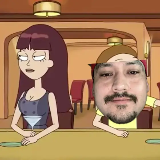 Rick and Morty - Morty Picks up Stacy meme | image tagged in memes | made with Piñata Farms meme generator