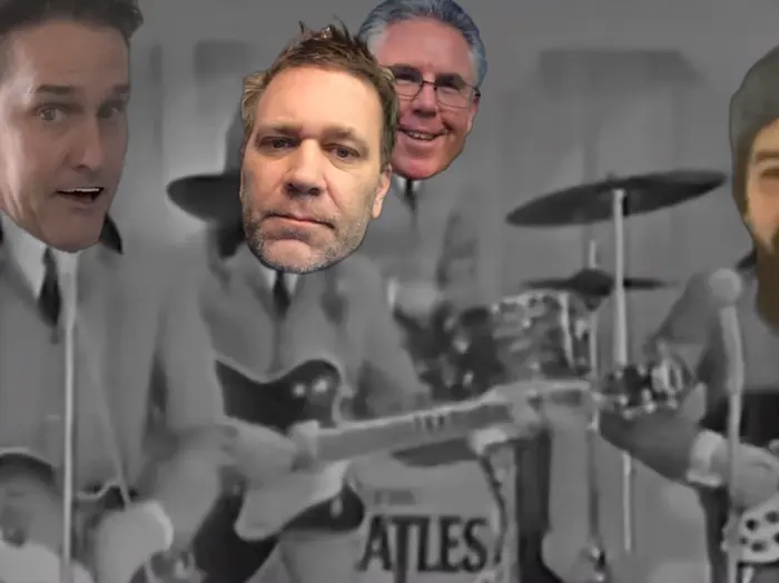 The Beatles - All My Loving (Live) meme | image tagged in memes | made with Piñata Farms meme generator