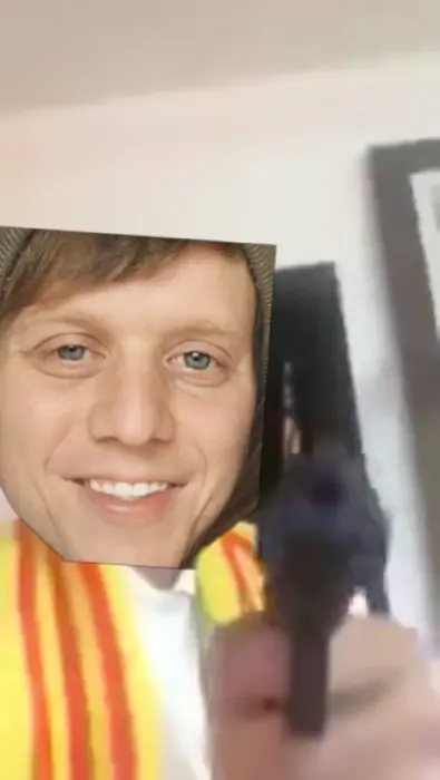 Mad  Guy with a Gun meme | image tagged in memes | made with Piñata Farms meme generator