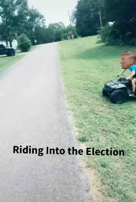 failed jump on an ATV meme | image tagged in memes | made with Piñata Farms meme generator