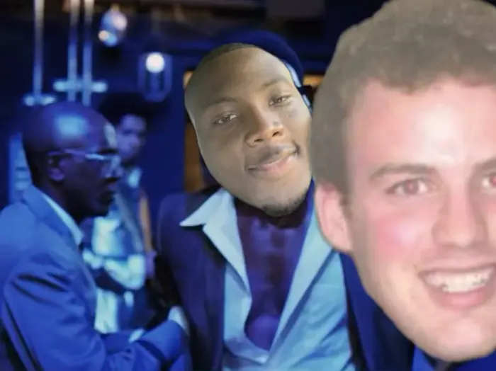 The Temptations - Otis Williams and David Ruffin get into it meme | image tagged in memes | made with Piñata Farms meme generator