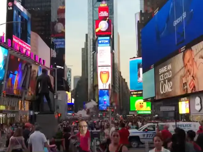 Roy Purdy in New York meme | image tagged in memes | made with Piñata Farms meme generator