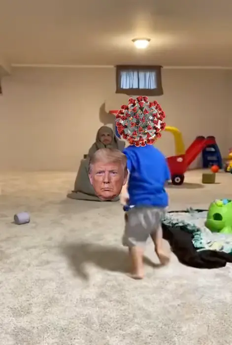 Father grabs the son into the blanket meme | image tagged in memes | made with Piñata Farms meme generator