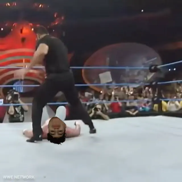 The Rock - People's Elbow WWE meme | image tagged in memes | made with Piñata Farms meme generator