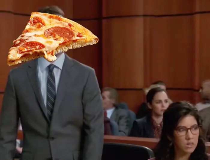 Jake Peralta says cool in the courtroom meme | image tagged in memes | made with Piñata Farms meme generator