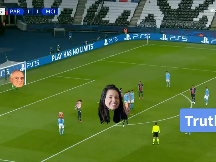 Mahrez goal vs PSG meme | Amen | image tagged in memes | made with Piñata Farms meme generator