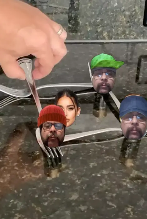 Coin flips between forks and batteries meme | image tagged in memes | made with Piñata Farms meme generator