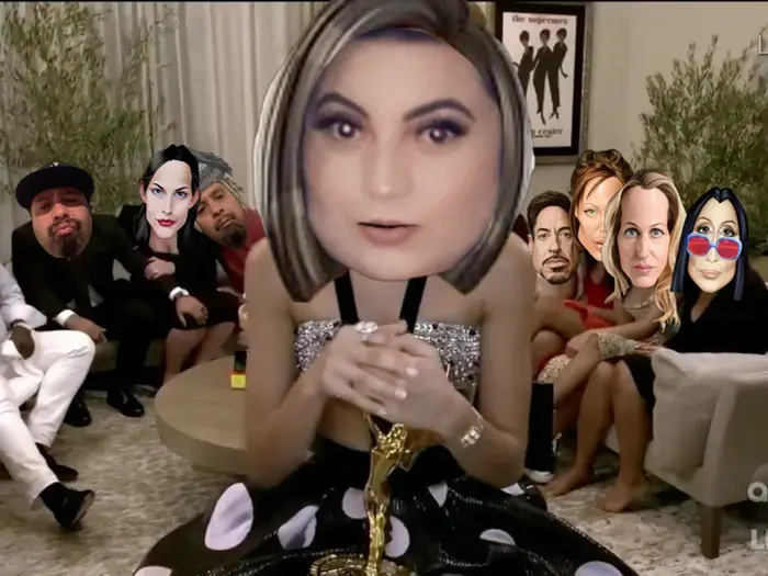 Zendaya's Emmy Speech Thanks meme | image tagged in memes | made with Piñata Farms meme generator