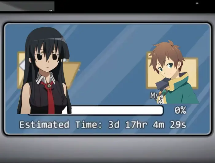 Among Us loading meme | image tagged in memes | made with Piñata Farms meme generator