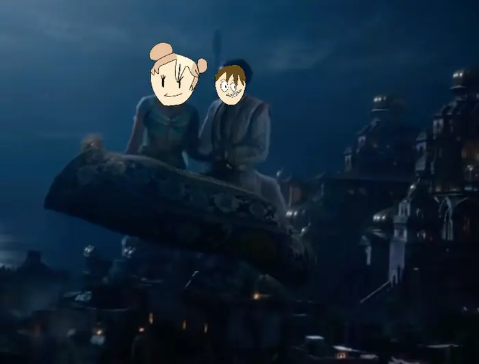 Aladdin singing for Princess Jasmine meme | image tagged in memes | made with Piñata Farms meme generator