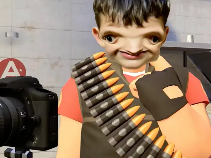 Funny Team Fortress clip meme | image tagged in memes | made with Piñata Farms meme generator