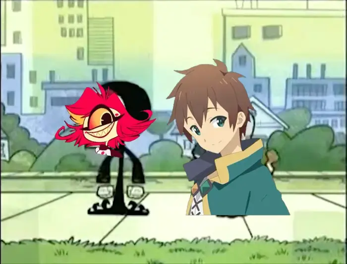 Grim and Dracula Dance meme | image tagged in memes | made with Piñata Farms meme generator