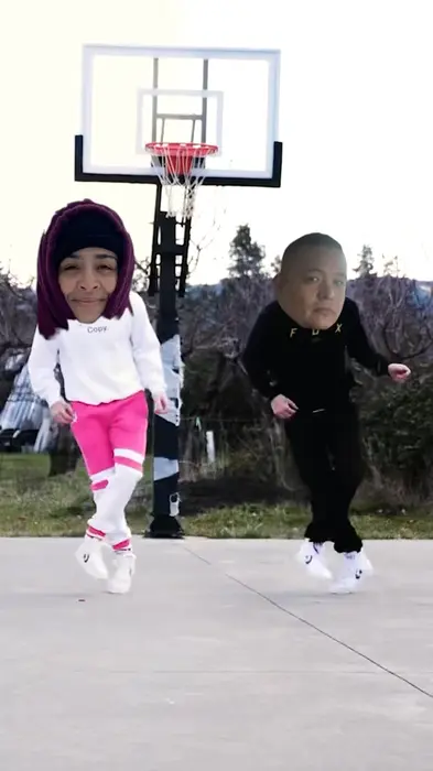 Twins dancing meme | image tagged in memes | made with Piñata Farms meme generator