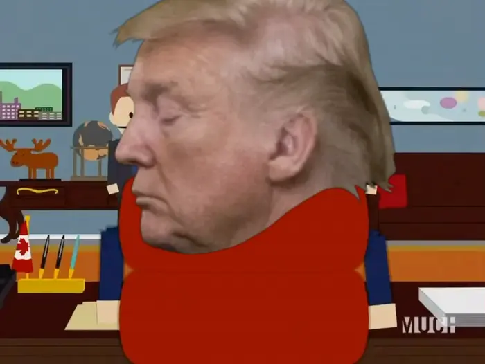 South Park - Mr President freaks out meme | Haha | image tagged in memes | made with Piñata Farms meme generator