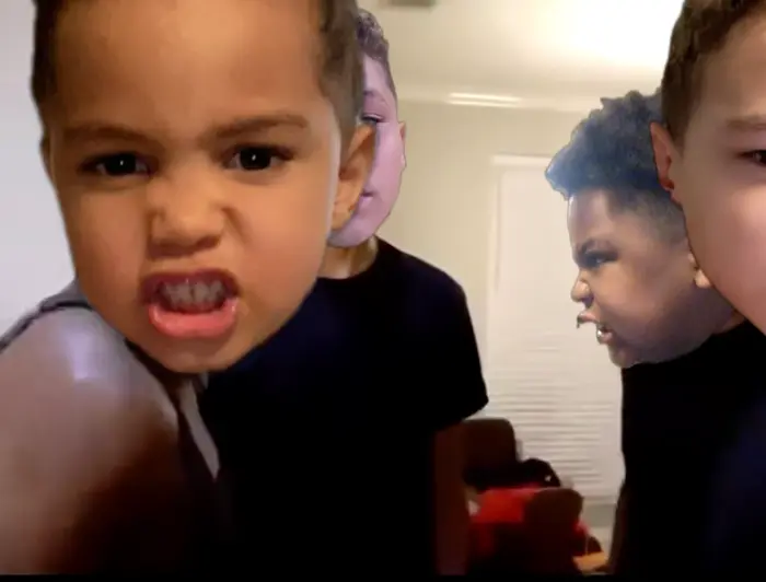 friends fight meme | image tagged in memes | made with Piñata Farms meme generator