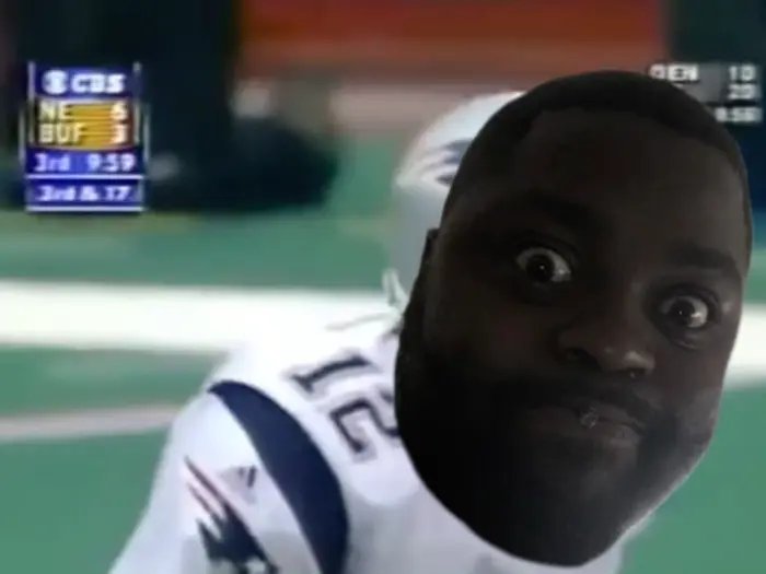 Fred Jackson lays out Tom Brady meme | image tagged in memes | made with Piñata Farms meme generator