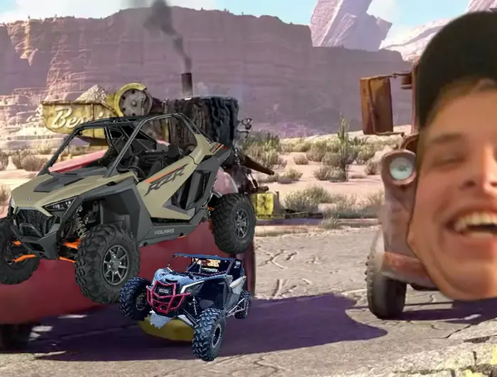 Cars - McQueen's Escape meme | image tagged in memes | made with Piñata Farms meme generator