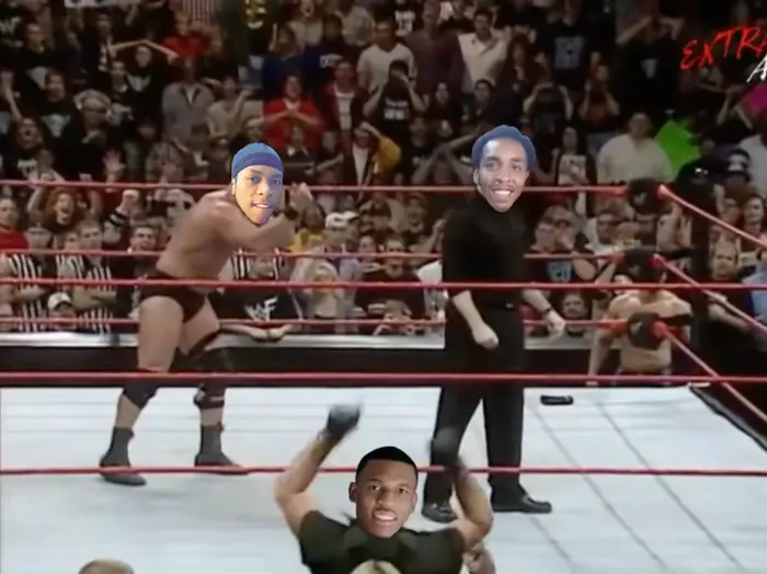 WWE - Stone Cold goes crazy meme | image tagged in memes | made with Piñata Farms meme generator