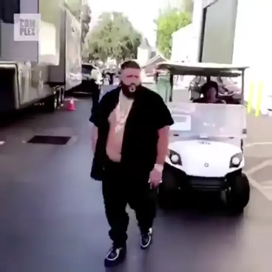 DJ Khaled walks meme | image tagged in memes | made with Piñata Farms meme generator