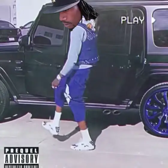 Blueface shows off his crip walking skills meme | image tagged in memes | made with Piñata Farms meme generator