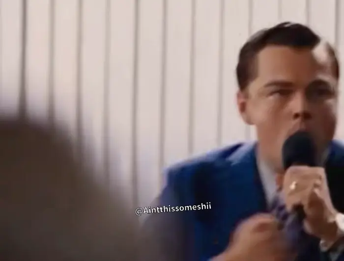 The wolf of wall street - sing with crowd in the office meme | image tagged in memes | made with Piñata Farms meme generator