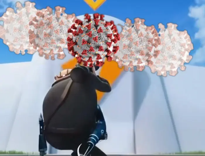 Despicable Me - I am surrounded by weapons meme | image tagged in memes | made with Piñata Farms meme generator