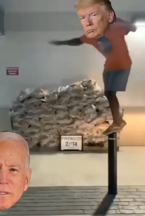 man jumps on the poles and fails meme | Ow | image tagged in memes | made with Piñata Farms meme generator