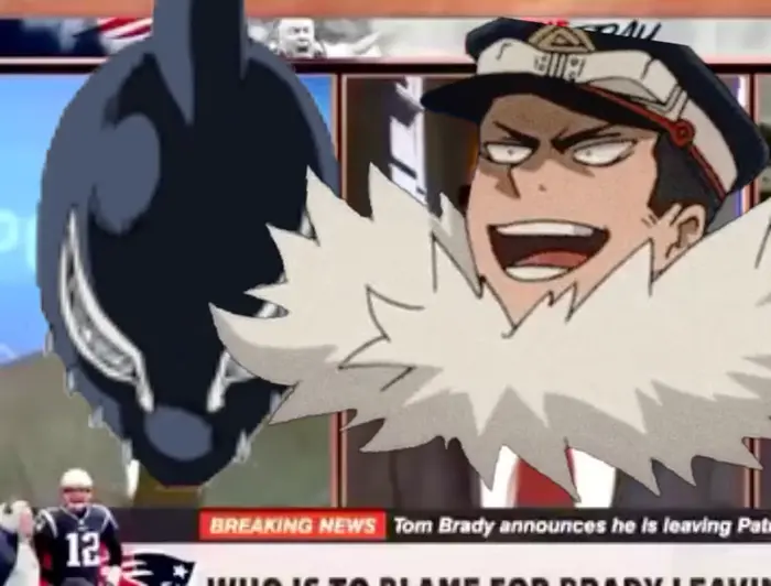 Stephen A Smith about Tom Brady meme | Gang orca was like... during the hero’s license exam training when Inasa didn’t want work together with Shoto bc of what endeavor did | image tagged in memes | made with Piñata Farms meme generator