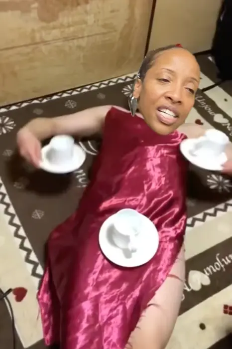 The man takes off his blanket away and wishes Merry Christmas meme | image tagged in memes | made with Piñata Farms meme generator