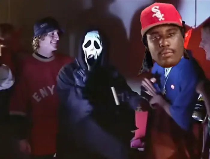 Scary Movie - Killer Rap meme | image tagged in memes | made with Piñata Farms meme generator