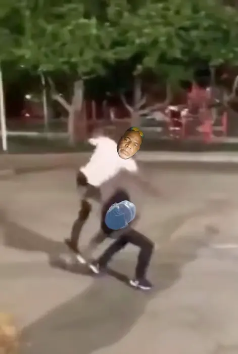 Street fight meme | image tagged in memes | made with Piñata Farms meme generator