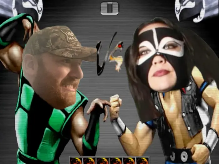 Mortal Combat Fight meme | image tagged in memes | made with Piñata Farms meme generator