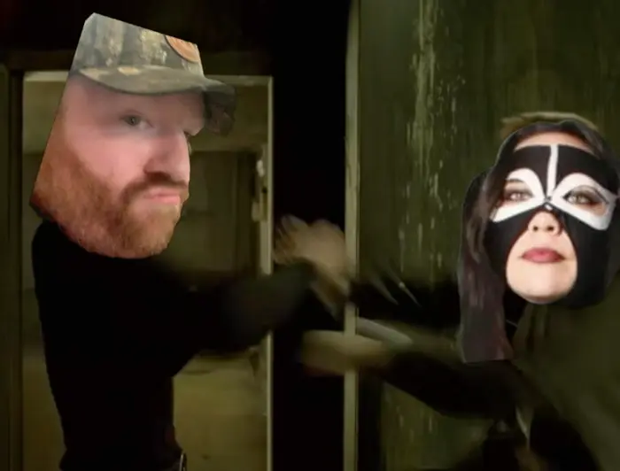 Neo fighting with Agent Smith meme | image tagged in memes | made with Piñata Farms meme generator