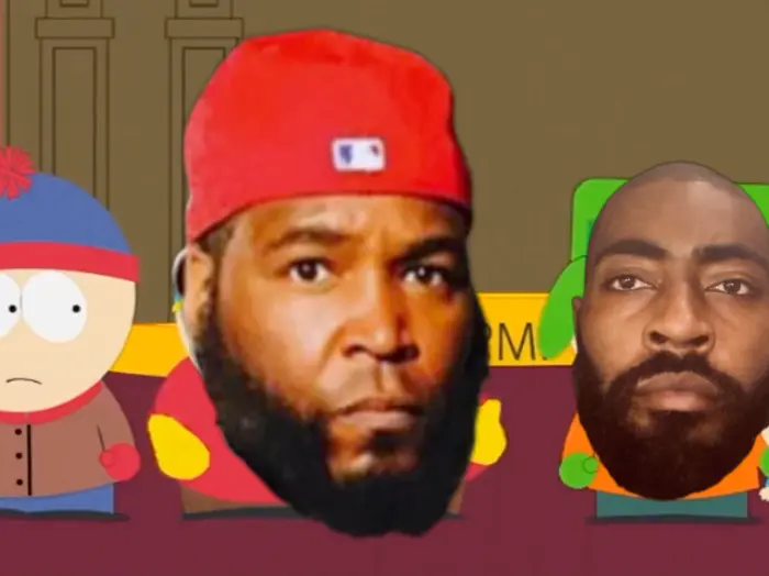 South park  Christmas fight meme | image tagged in memes | made with Piñata Farms meme generator