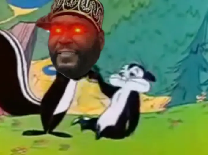 Pepe Le Pew tries to flirt meme | image tagged in memes | made with Piñata Farms meme generator