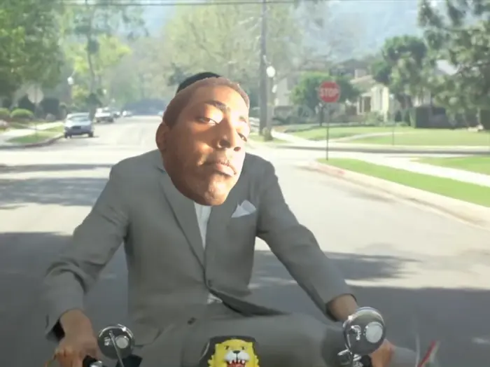 Pee wee’s big adventure - Failing from the bicycle meme | image tagged in memes | made with Piñata Farms meme generator
