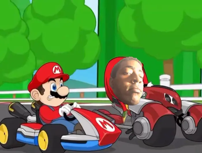 Mario Bro on a rampage meme | image tagged in memes | made with Piñata Farms meme generator