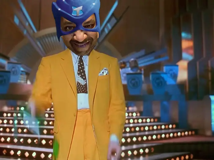 The Mask counts bill meme | image tagged in memes | made with Piñata Farms meme generator