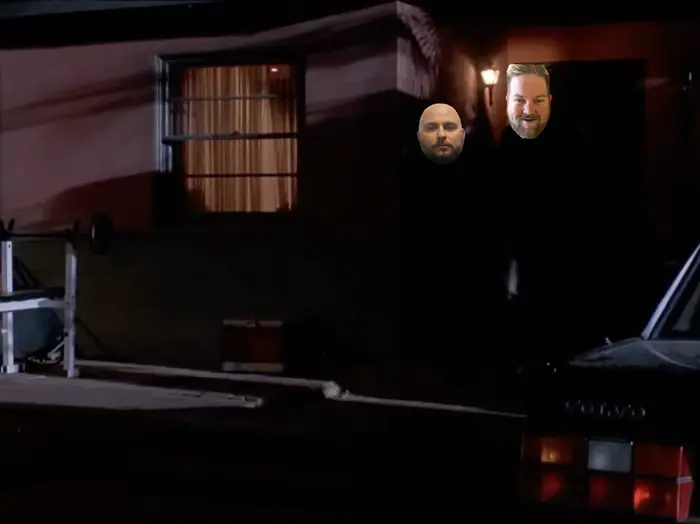 Next Friday - Craig and Smokey run away from the shooting meme | Run | image tagged in memes | made with Piñata Farms meme generator