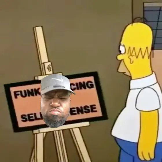 The Simpsons - Moe Szyslak`s courses of Funk Dancing for self-defence meme | image tagged in memes | made with Piñata Farms meme generator