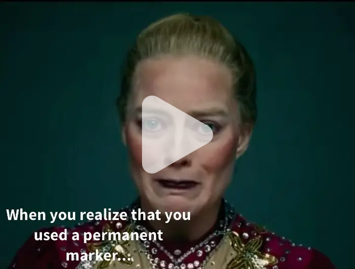 Permanent Marker... video meme Piñata Farms The best meme generator