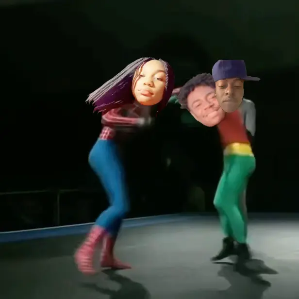 Spider-Man vs. Batman and Robin meme | image tagged in memes | made with Piñata Farms meme generator