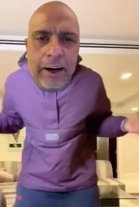 Two guys dance to "BOP" meme | image tagged in memes | made with Piñata Farms meme generator