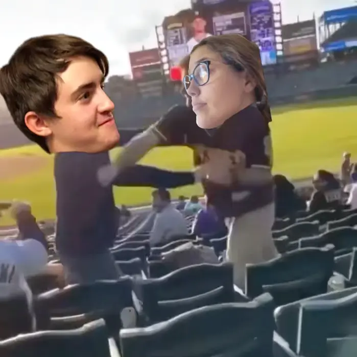 Fight in the stands of the stadium meme | Dang | image tagged in memes | made with Piñata Farms meme generator