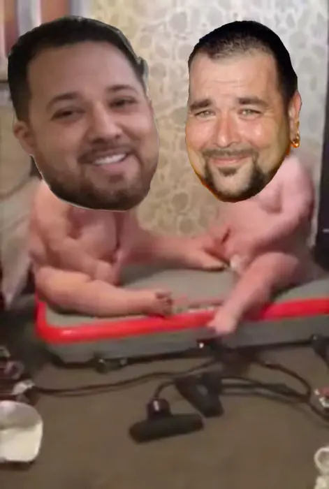 Babies on  bouncing mattress meme | image tagged in memes | made with Piñata Farms meme generator